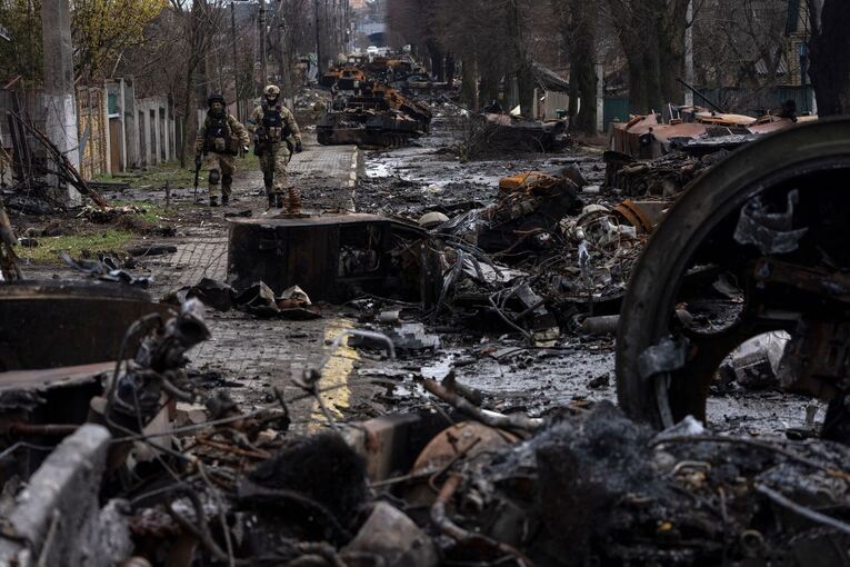 Butscha im Ukraine-Krieg