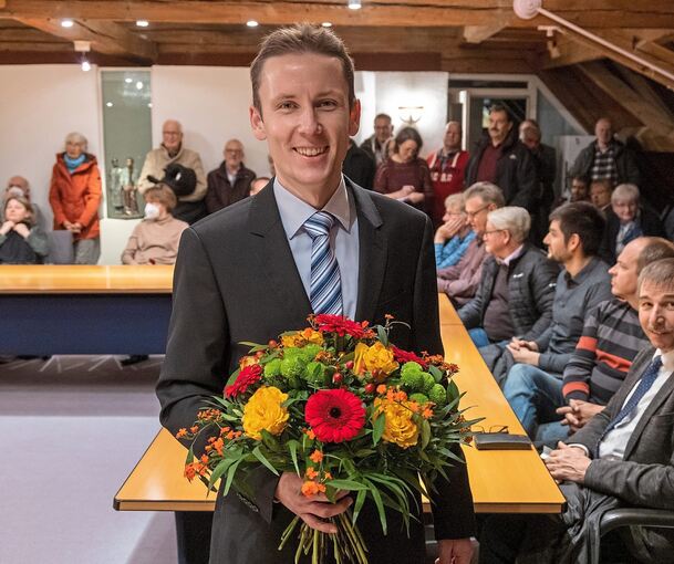 Carsten Willing geht als Sieger aus der Bürgermeisterwahl hervor. Foto: Andreas Essig