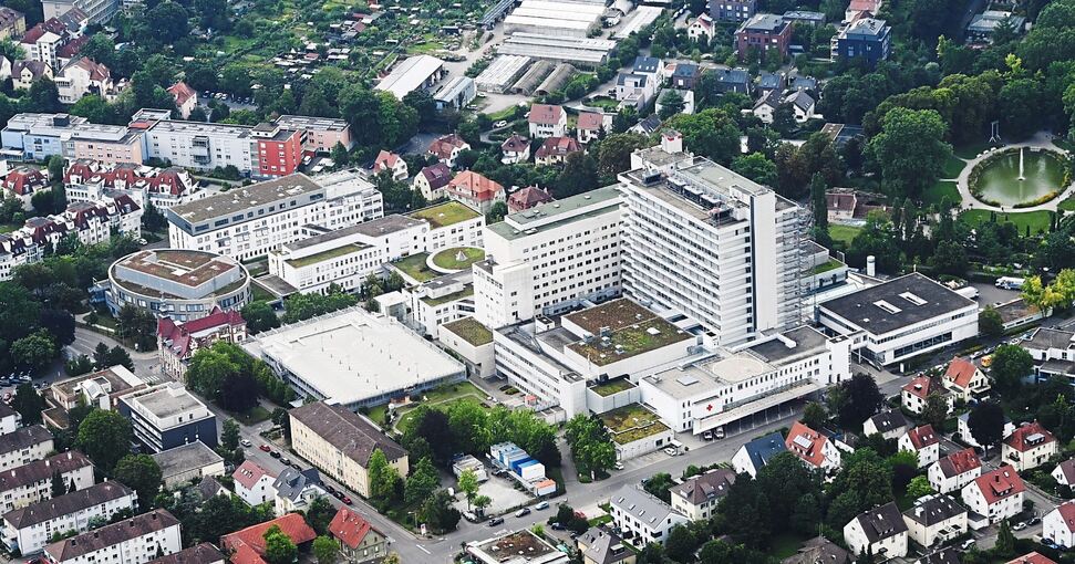 Die Krankenhäuser im Kreis – das Luftbild zeigt das Klinikum in Ludwigsburg – geraten finanziell deutlich in die Schieflage. Archivfoto: Werner Kuhnle