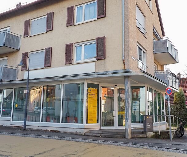 Das Bürgerbüro Poppenweiler steht am Kelterplatz. Foto: Holm Wolschendorf