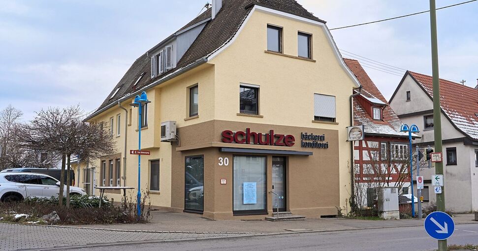 Ende Januar schließt die Bäckerei und Konditorei Schulze in der Königstraße in Asperg. Foto: Andreas Becker