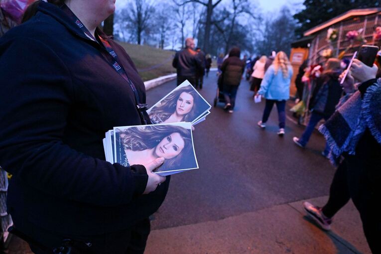 Trauerfeier für Lisa Marie Presley