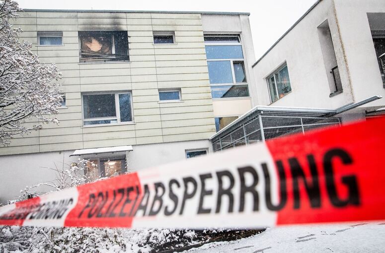 Brand in Pflegeheim in Reutlingen
