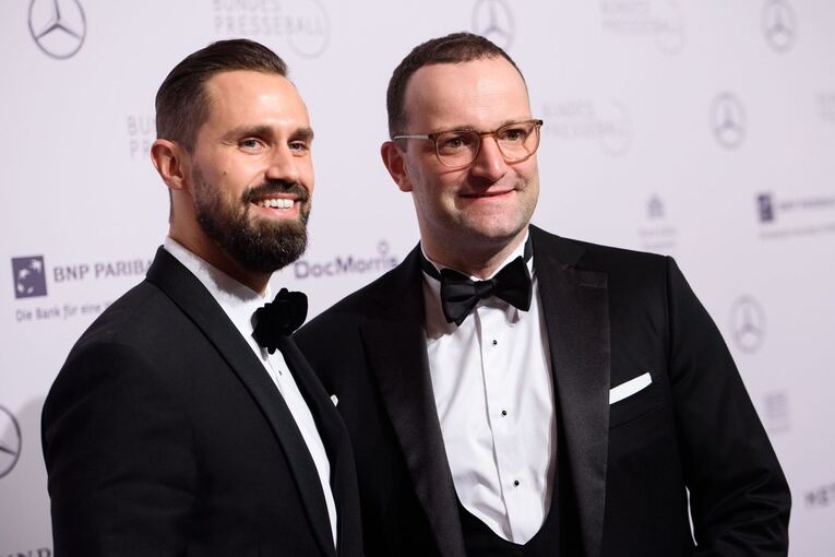 Jens Spahn und Daniel Funke