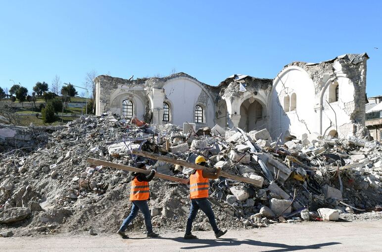 Erdbebenkatastrophe in der Türkei - Adiyaman