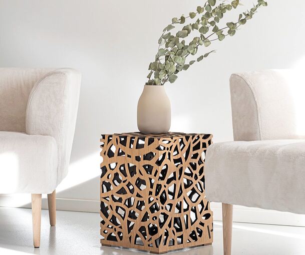 Beistelltisch oder Skulptur? Foto: privat