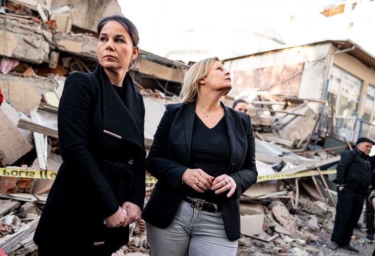 Baerbock & Faeser in der Türkei