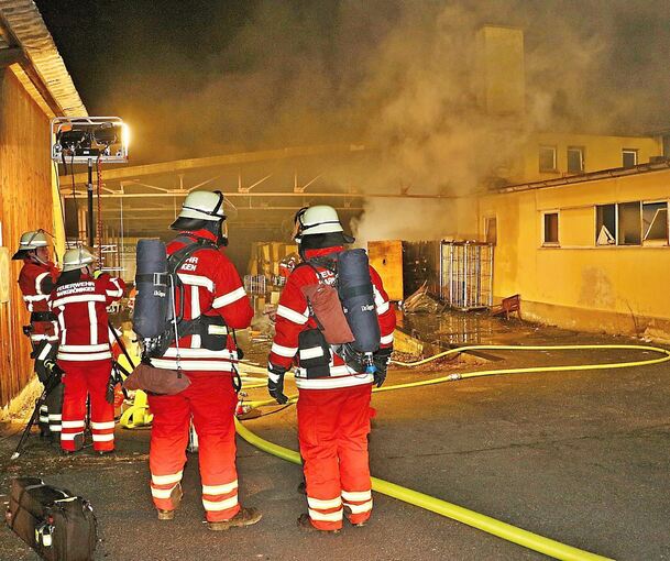 Bei dem Brand in Markgröningen entstand ein Schaden in unbekannter Höhe. Foto: KS-Images.de/Andreas Rometsch