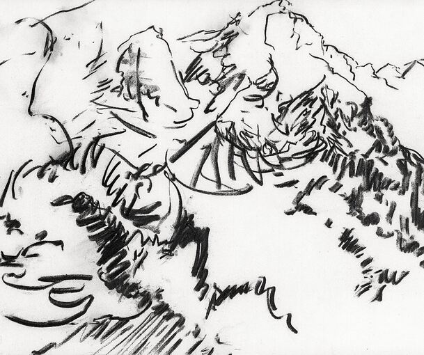 Wolfgang Folmer zeigt seine Werke in Backnang. Foto: Wolfgang Folmer/p