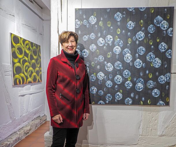 Die Ausstellung „Glanzstücke“ von Elisabeth Mehrl. Foto: Holm Wolschendorf