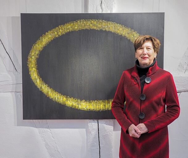 Die Ausstellung „Glanzstücke“ von Elisabeth Mehrl. Foto: Holm Wolschendorf