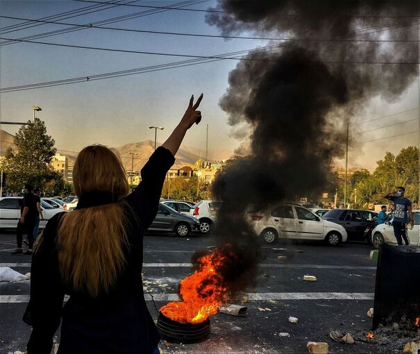 Protest in Teheran