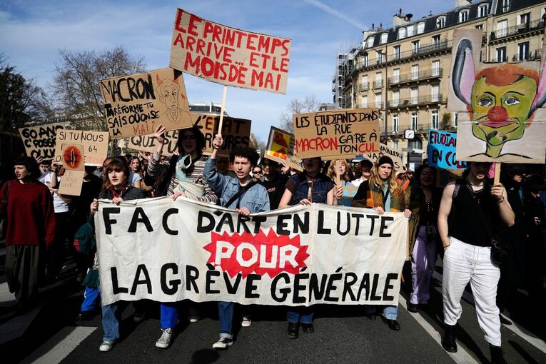Demonstrationen in Frankreich