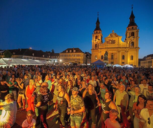 Es ist DAS Ludwigsburger Sommerfest schlechthin: Das Marktplatzfest. Archivfoto: Oliver Bürkle