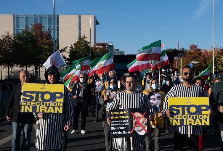 Protest gegen Iran-Regime