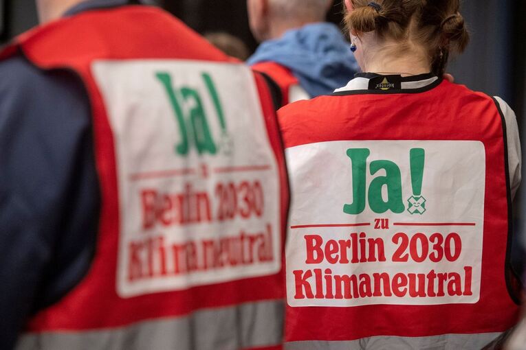 Volksentscheid "Berlin 2030 Klimaneutral"