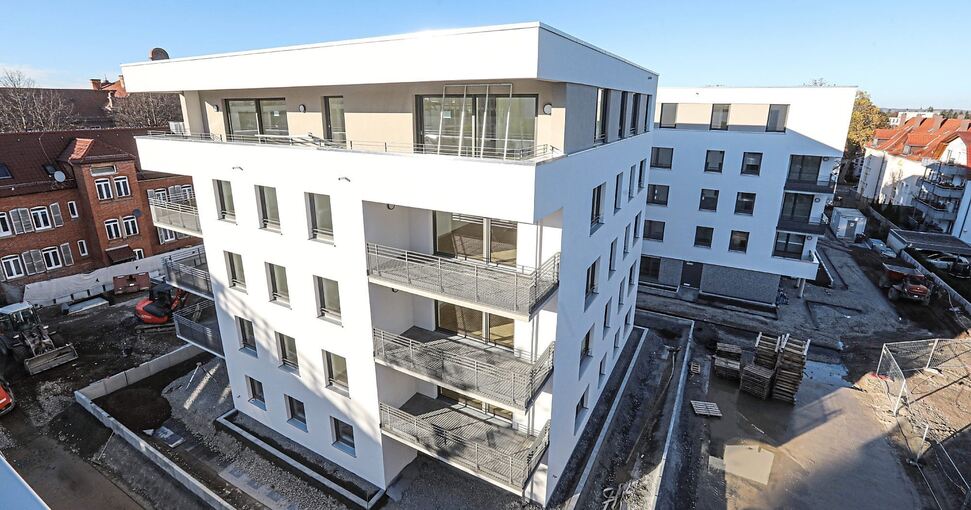 Beispiel Jägerhofquartier: Hier ist die städtische Wohnungsbau ohne Unterstützung von Bauträgern aktiv geworden. Archivfoto: Ramona Theiss