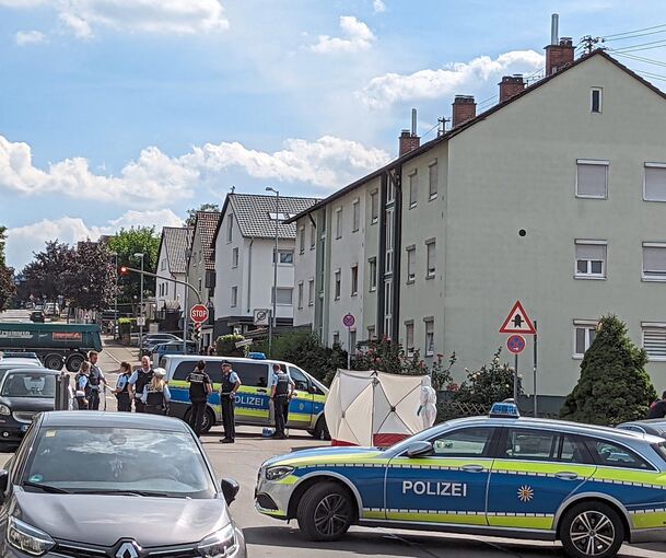 Der Tatort in der Danziger Straße am 2. und 3. August 2022. Archivfotos: Holm Wolschendorf (1), KS-Images.de/Karsten Schmalz (1), privat (2)