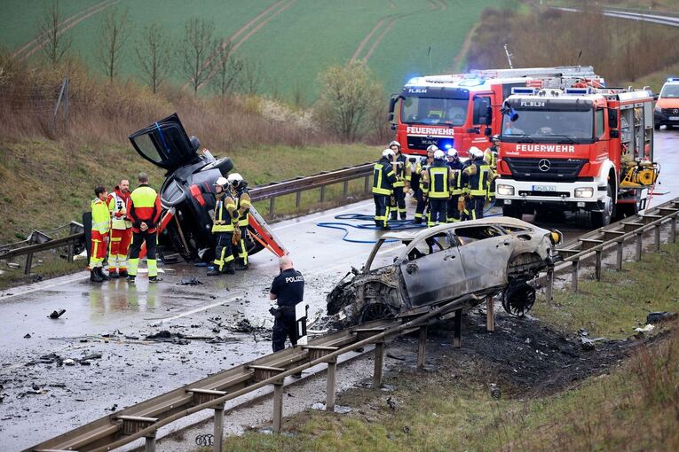 Schwerer Unfall im Norden Thüringens