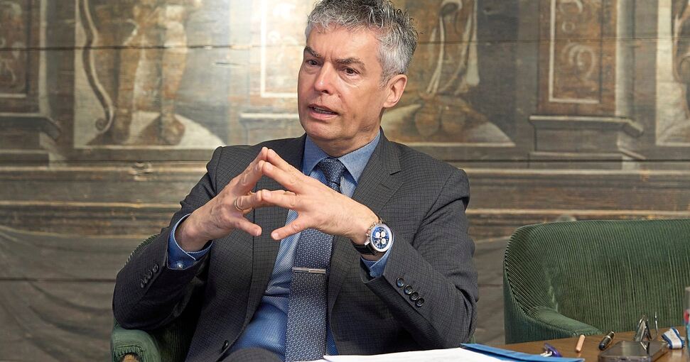 Steffen Bühler fordert, dass die Belange der Kommunen in der Landes- und Bundespolitik mehr Gewicht bekommen. Foto: Andreas Becker