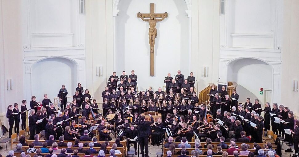 Berührend: Bachs vielstimmig präsentierte Matthäus-Passion. Foto: Holm Wolschendorf