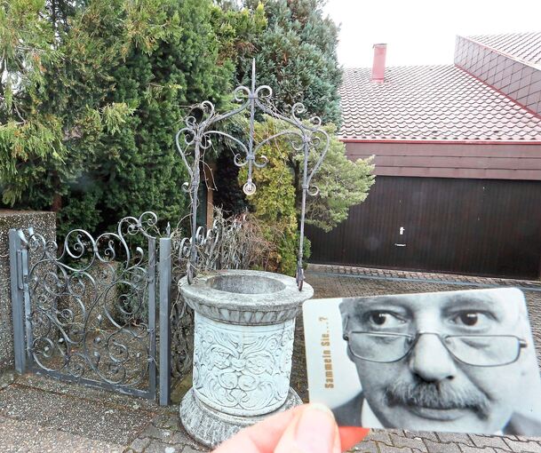 Hinter der Fassade dieses Doppelhauses in Bissingen schrieb Kujau die angeblichen Hitler-Tagebücher. Fotos: Alfred Drossel