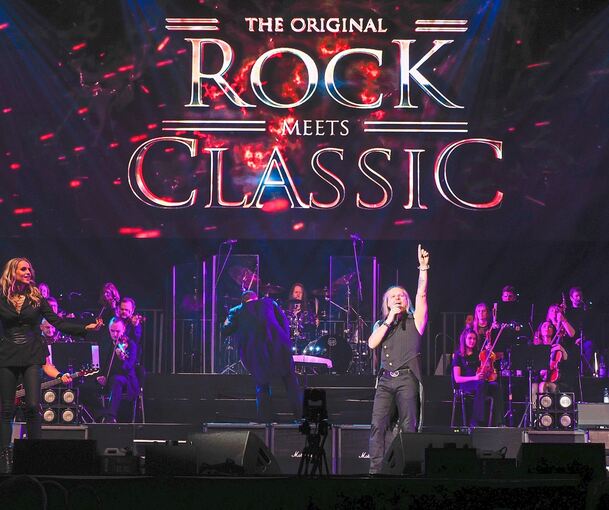 „Rock meets Classic“ in der MHP-Arena.