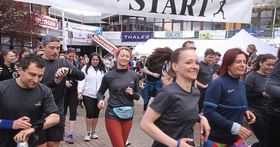 Gut 2000 Läuferinnen und Läufer waren am Sonntag unterwegs. Fotos: Alfred Drossel