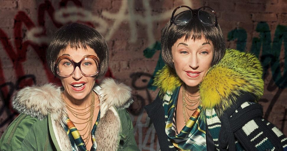 Spiel mit Identitäten: Die Künstlerin Cindy Sherman präsentiert sich hier als Paar. Foto: Staatsgalerie Stuttgart