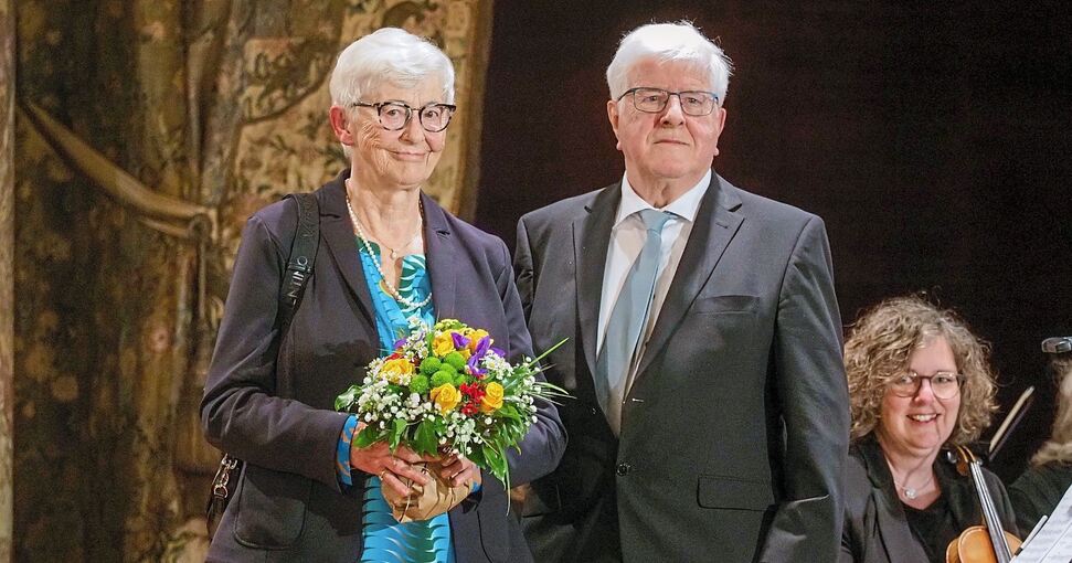 Das Ehepaar Ute und Herbert Babel. Foto: Holm Wolschendorf