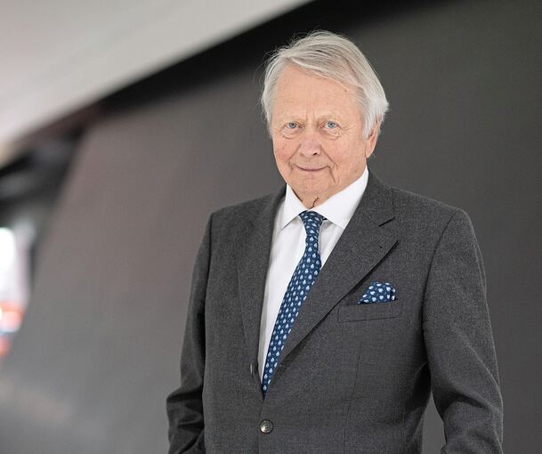 Jubilar Wolfgang Porsche. Foto: Marijan Murat/dpa