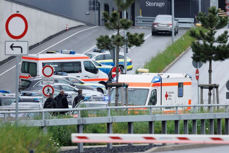 Werksgelände von Mercedes-Benz