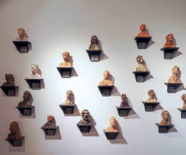 Eine Arbeit von Sebastian Kopp. Foto: Holm Wolschendorf