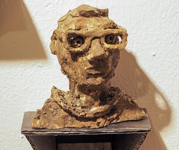 Eine Arbeit von Sebastian Kopp. Foto: Holm Wolschendorf