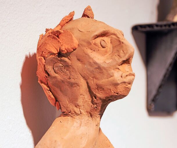 Eine Arbeit von Sebastian Kopp. Foto: Holm Wolschendorf