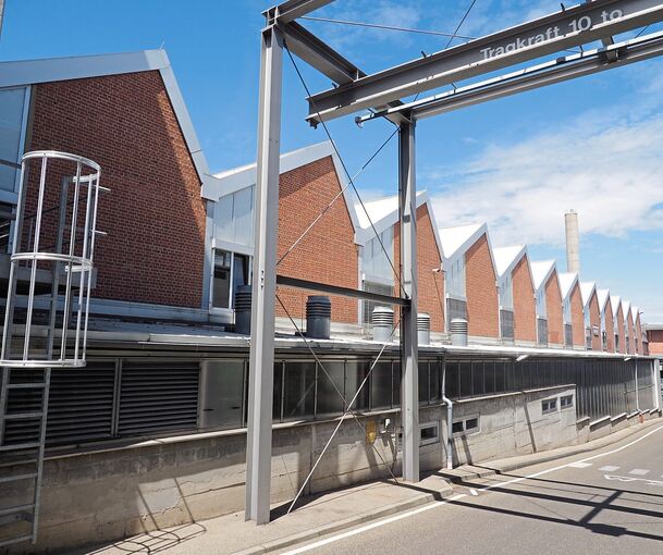 Produktion stillgelegt: Wo Mann + Hummel einst Filter herstellten, soll ein moderner Gewerbepark entstehen.