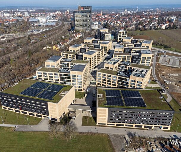 Produktion stillgelegt: Wo Mann + Hummel einst Filter herstellten, soll ein moderner Gewerbepark entstehen.