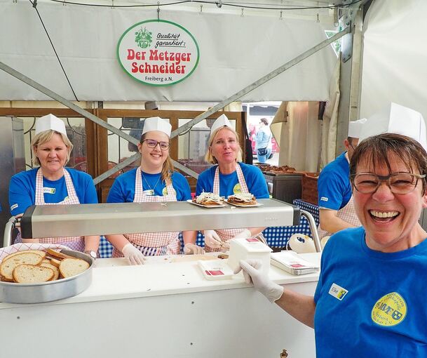 Besucherandrang beim Rettichfest in Freiberg
