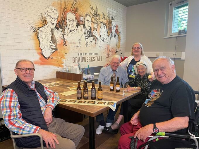 Bierbrauen in Wiener Altenheim