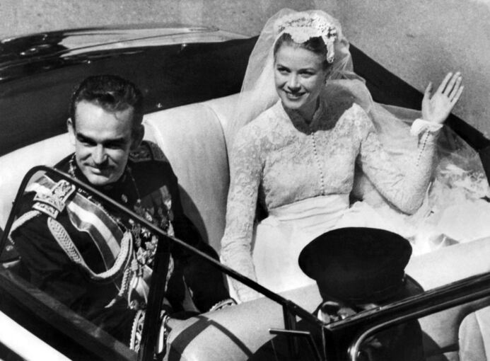 Fürst Rainier III. und Grace Kelly