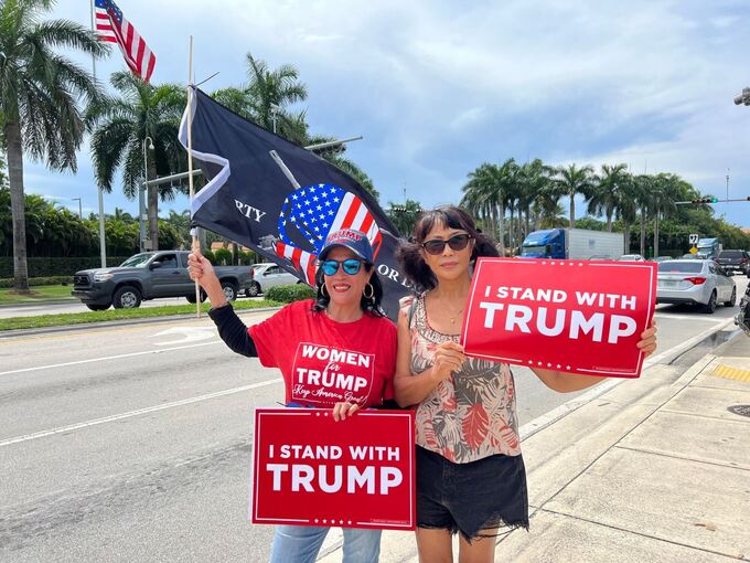 Trump-Anhängerinnen