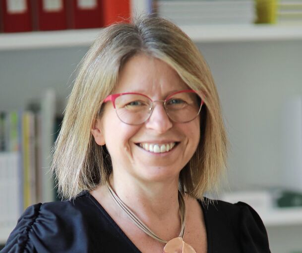 Im Gespräch mit Anja Reichert-Schick über Wohnformen und Baulücken. Foto: Ramona Theiss