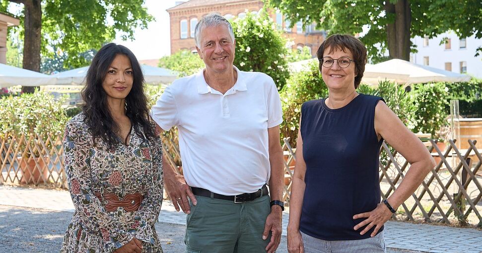 Teil einer guten Kursgemeinschaft: Nici Büttner, Wolfgang Muny und Beate Volmari (von links) sind ehrenamtliche Sterbebegleiter. Foto: Andreas Becker