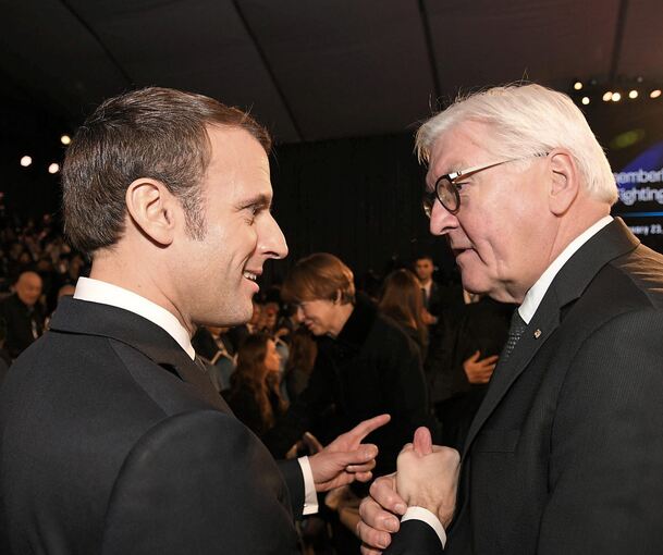 Der französische Staatspräsident Emmanuel Macron folgt mit seinem Deutschlandbesuch einer persönlichen Einladung von Bundespräsident Frank-Walter Steinmeier. Foto: dpa
