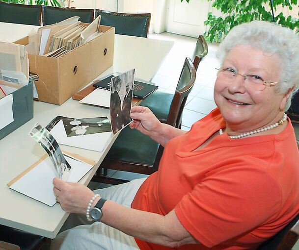 Beim 60. Jubiläum des Deutsch-Französischen Instituts 2008 war Hannelore Braun noch in die Vorbereitungen einbezogen. Jetzt hat sie Zeit, in Erinnerungen zu schwelgen. Archivfoto: Alfred Drossel