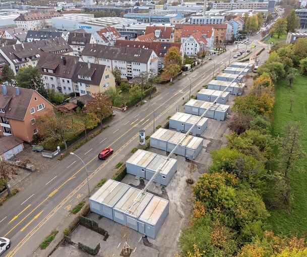 Die Stadt sieht den Standort der Container als kleines Baugebiet.