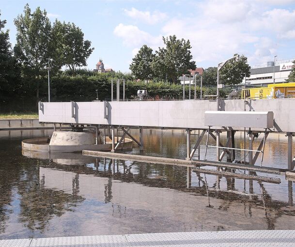 Das Klärwerk in Besigheim. Foto: Alfred Drossel