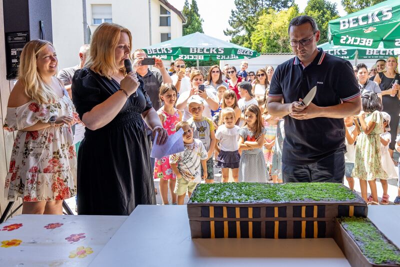 Asperg: Einweihung der neuen Kita Grafenbühl. Foto: Andreas Essig