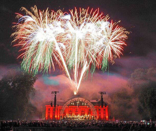 Diesen Anblick wird es wohl nie wieder geben. Das Feuerwerk im Jahr 2022.