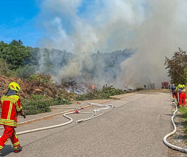 Das Feuer dehnte sich auf rund 100 Meter aus. Foto: KS-Images.de/C.Mandu